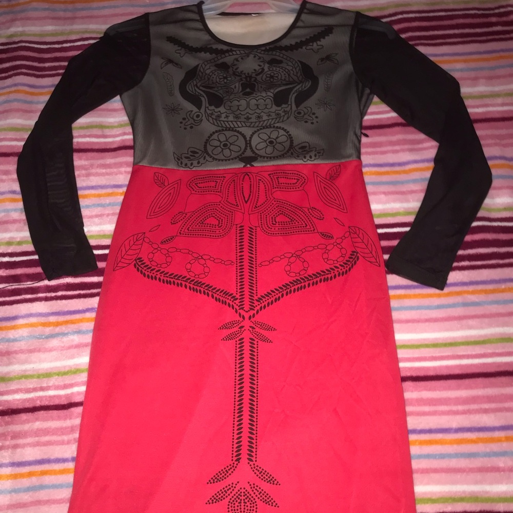 Knee high bodycon dress